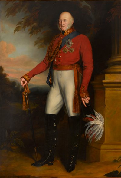 Retrato de S.A.R. Adolfo Federico, Duque de Cambridge (1774-1850) de Ernest Gustave Girardot
