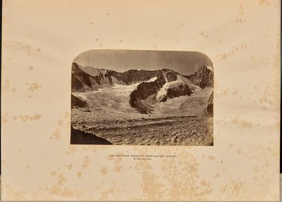 El Nesthorn desde el glaciar Ober Aletsch de Ernest H. Edwards