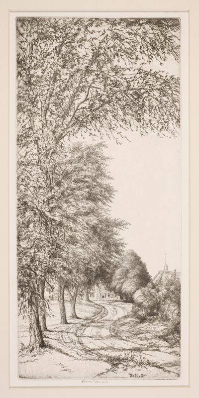 Camino rural de Ernest Haskell