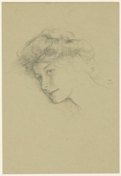 Retrato de una mujer joven de Ernest Haskell