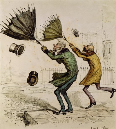 Una ráfaga repentina de Ernest Henry Griset