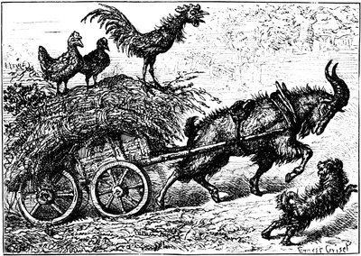 Ilustración del libro infantil Little Bo-Peep, c1880 de Ernest Henry Griset