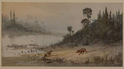 Paisaje, 1871 de Ernest Henry Griset