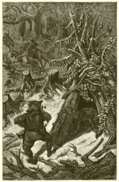 El zorro y el campesino de Ernest Henry Griset