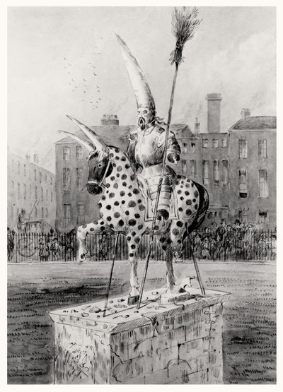 La estatua en Leicester Square, la mañana del miércoles 17 de octubre de 1866 de Ernest Henry Griset