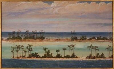 Tríptico de un atolón, 1871 de Ernest Henry Griset