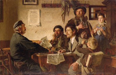 Escena de taberna, 1877 de Ernest Henseler