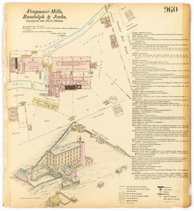 Encuestas Generales de Hexamer, Volumen 11, Placa 960, 1876 de Ernest Hexamer