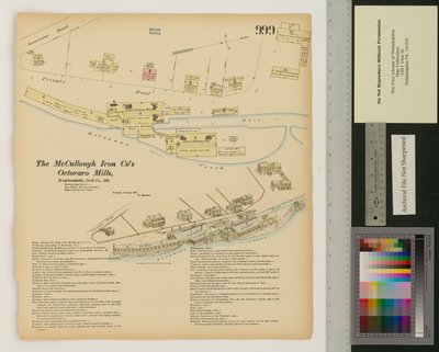 Molinos Octoraro, Rowlandville, Maryland, Encuestas Generales de Hexamer, 1876 de Ernest Hexamer