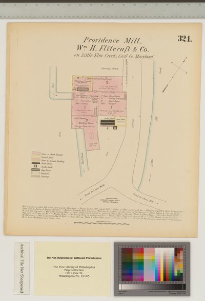 Molino Providence, Little Elk Creek, Maryland, Encuestas Generales de Hexamer de Ernest Hexamer