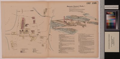 Volumen 14, Rancocas Chemical Works, Hexamer General Surveys, Burlington, Nueva Jersey, 1878 de Ernest Hexamer