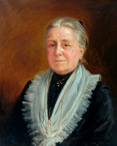 Sra. Mary Anna Foster (óleo sobre lienzo) de Ernest Higgins Rigg