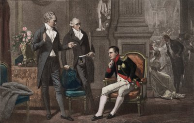 Napoleón, Goethe y Wieland de Ernest Hillemacher
