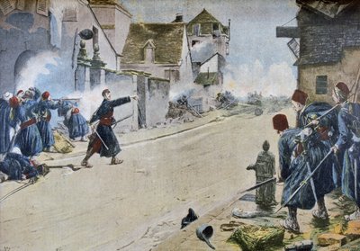 Paul Deroulede en la Batalla de Montbeliard de Ernest Jean Delahaye