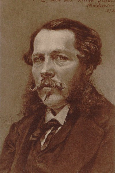Retrato del pianista y compositor Alfred Quidant 1815-1893, 1872 de Jean Louis Ernest Meissonier