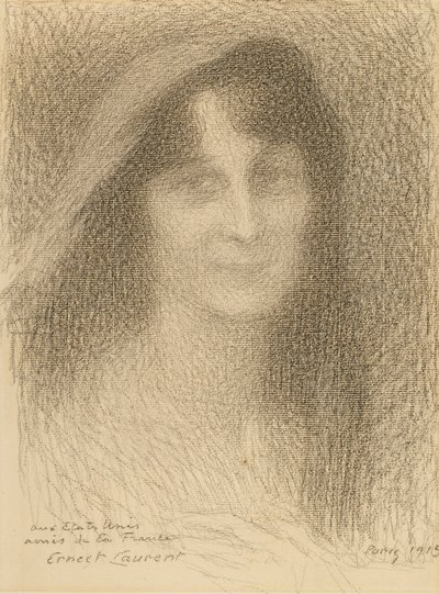 Cabeza de mujer de Ernest Joseph Laurent