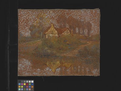 Paisaje, fecha desconocida (óleo sobre lienzo) de Ernest L. Bonnotte