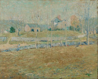 Una granja abandonada de Ernest Lawson