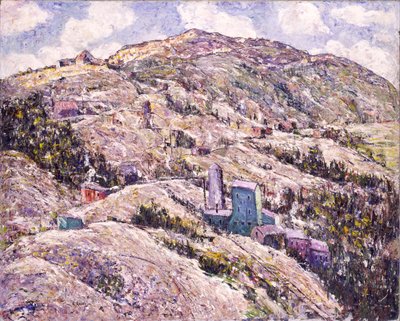 Minería de oro, Cripple Creek de Ernest Lawson