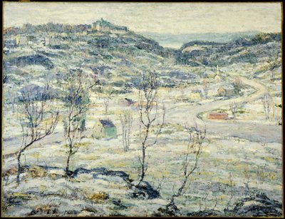 Harlem Valley, Invierno de Ernest Lawson
