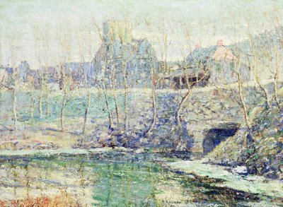 Día brumoso de marzo de Ernest Lawson