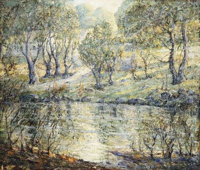 Camino al río de Ernest Lawson