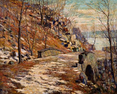 Camino por las Palisades de Ernest Lawson