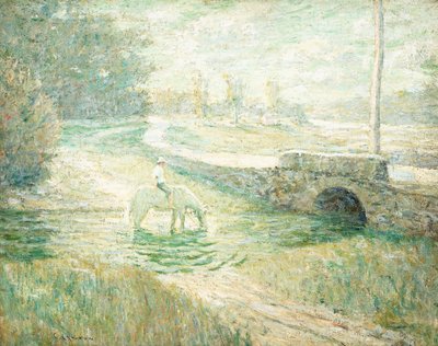 El caballo blanco de Ernest Lawson