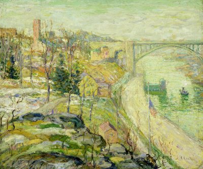 Puente Washington, Nueva York de Ernest Lawson