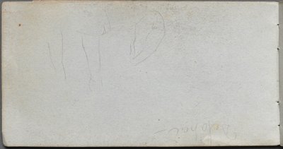 Cuaderno de bocetos, página 02: Estudios de piernas de Jean Louis Ernest Meissonier