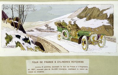Carrera: Tour de Francia 1907 de Ernest Montaut