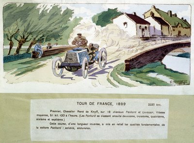 Carreras: el Tour de Francia de Ernest Montaut