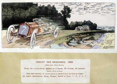 El circuito de las Ardenas de Ernest Montaut