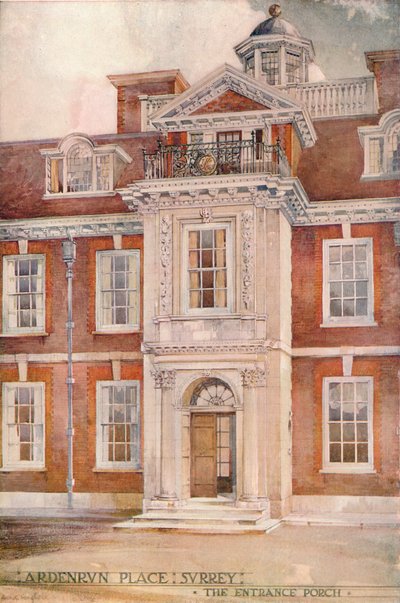 Ardenrun Place, Surrey, c1910 de Ernest Newton