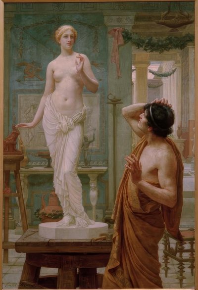 Pigmalión y Galatea de Ernest Normand