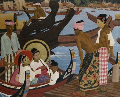 Cruzando el Río, Birmania de Ernest Procter