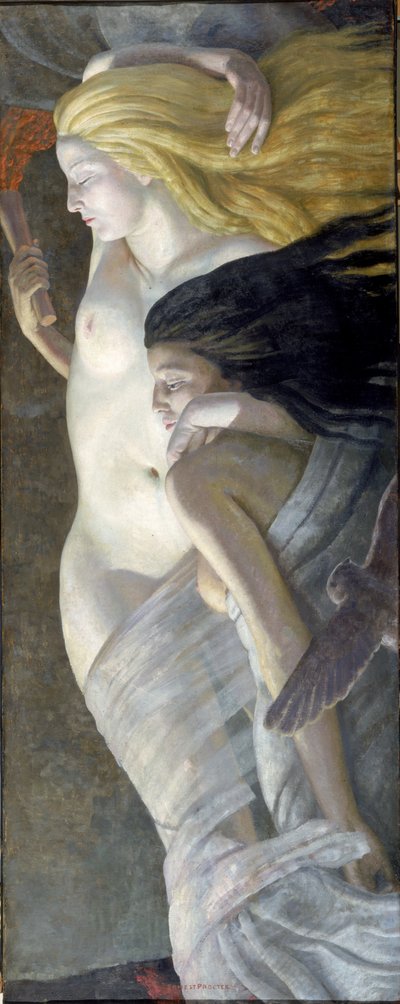 Noche y tarde, c.1930 de Ernest Procter
