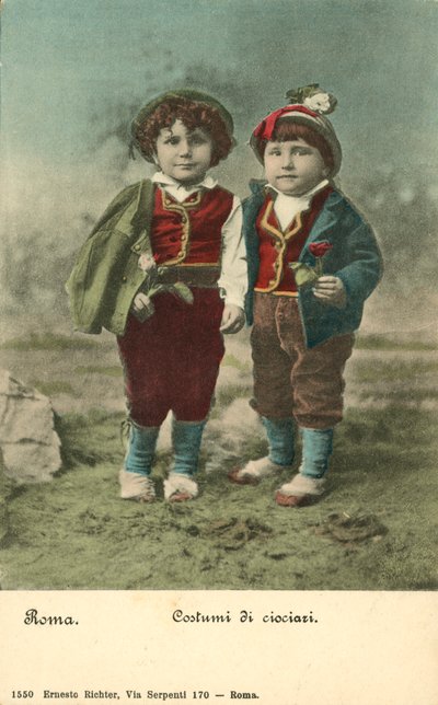 Costumi di Ciociazi de Ernest Richter