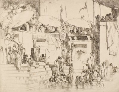 Los bañistas de Ernest Stephen Lumsden