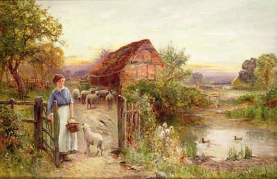 Llevando las ovejas a casa de Ernest Walbourn