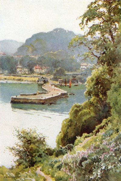Aberdour (litografía en color) de Ernest William Haslehust