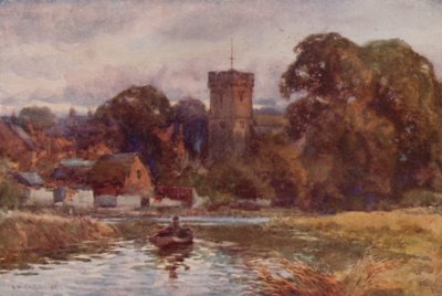 "Drunken Bidford" (litografía en color) de Ernest William Haslehust