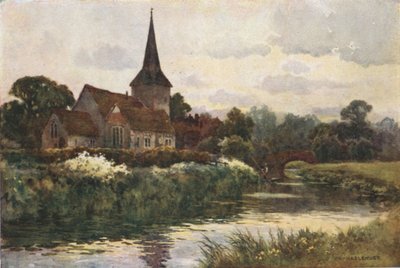 Fordwich (litografía en color) de Ernest William Haslehust