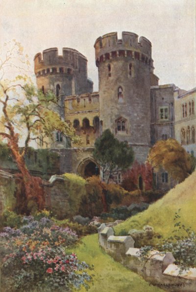 La Puerta de los Normandos (litografía en color) de Ernest William Haslehust