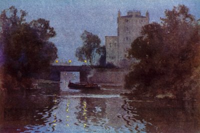"Venecia en Londres", Paddington (litografía en color) de Ernest William Haslehust