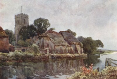 Wareham (litografía en color) de Ernest William Haslehust