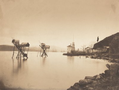 Pesquerías en Kiretch-Bournou, 1854 de Ernest de Caranza