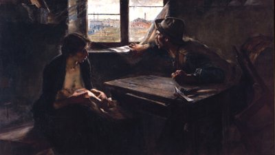 Sin pan y sin trabajo de Ernesto DE LA Carcova