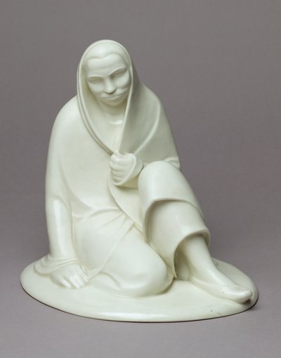 Chica sedentaria de Ernst Barlach
