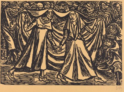 La Danza de la Muerte II de Ernst Barlach